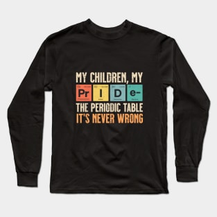 Proud parent Long Sleeve T-Shirt